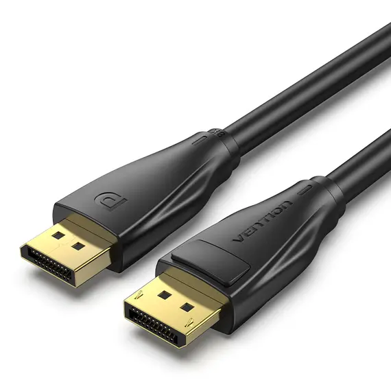 Vention HCCBJ - DP 1.4 Male to Male HD Cable, 8K, 5M, Black