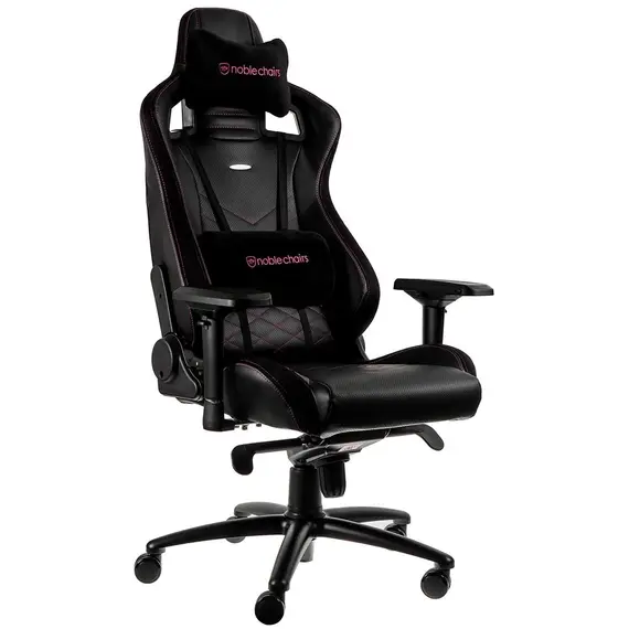 Noblechairs EPIC - Gaming Chair, Black/Pink