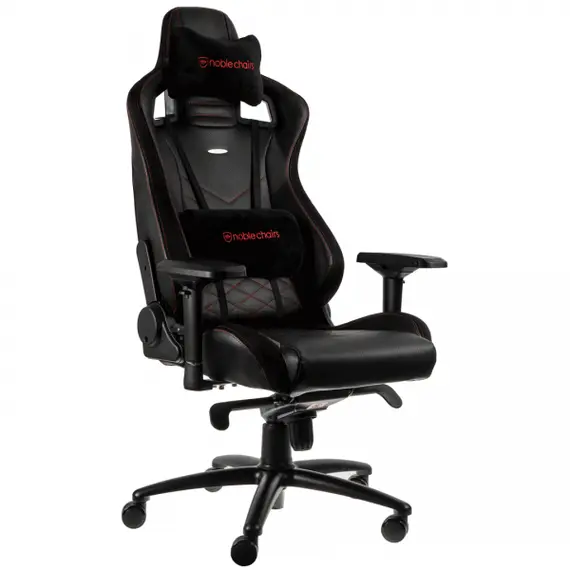 Noblechairs EPIC - Gaming Chair, Black/Red