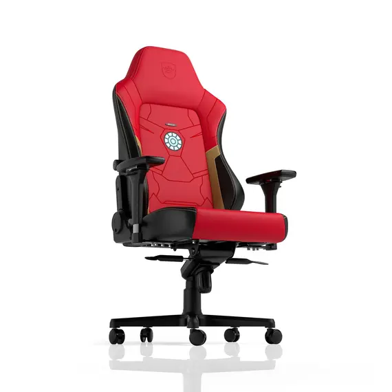 Noblechairs HERO - Gaming Chair, Iron Man, Special Edition, Red, Black