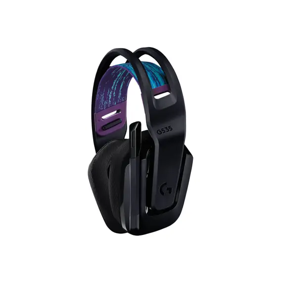 Logitech G535 Lightspeed - Wireless Gaming Headset, Black, image 2
