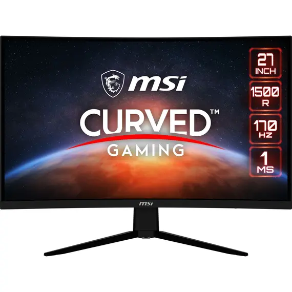 MSI G273CQ - 27" Gaming Monitor, Full HD, Black