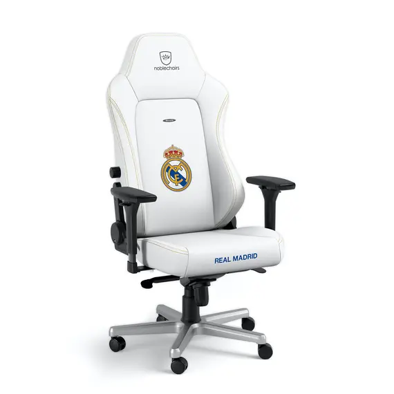 Noblechairs HERO Real Madrid Edition - Gaming Chair, White