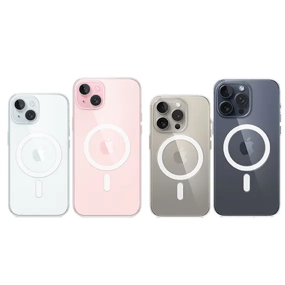 Apple MT233ZM/A - iPhone 15 Series Clear Case with MagSafe