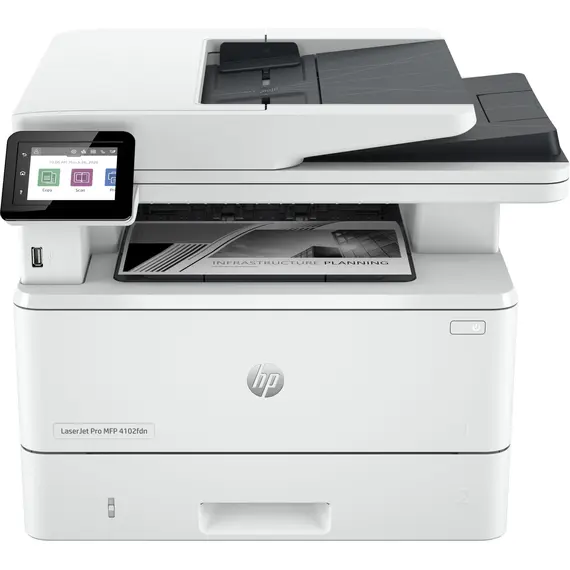 HP LaserJet Pro MFP 4102fdn - Laser Printer, Black and White