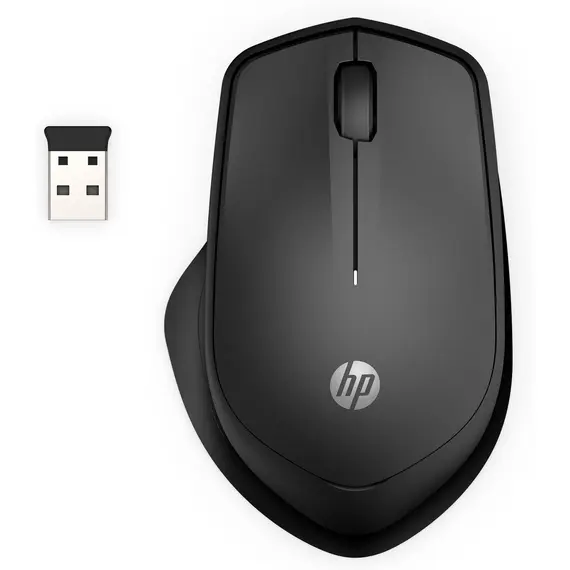 HP 285 - Silent Wireless Mouse, Black