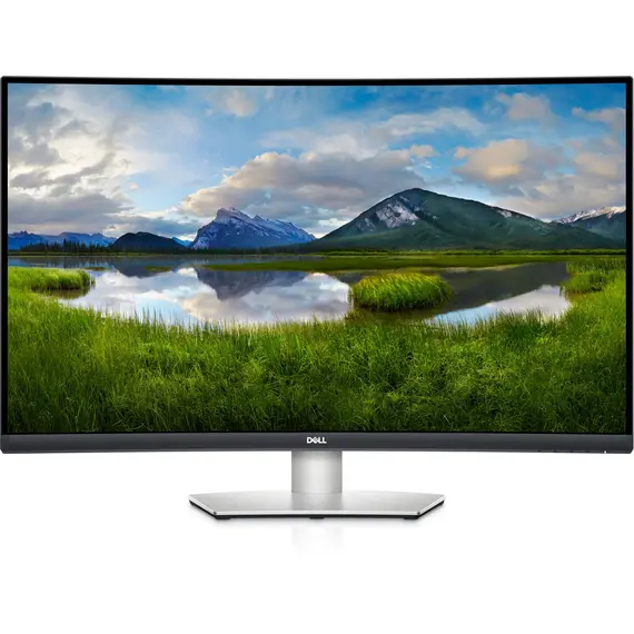 DELL S Series S3221QSA - 31.5" Monitor, 4K Ultra HD, VA, LED, Black, Silver