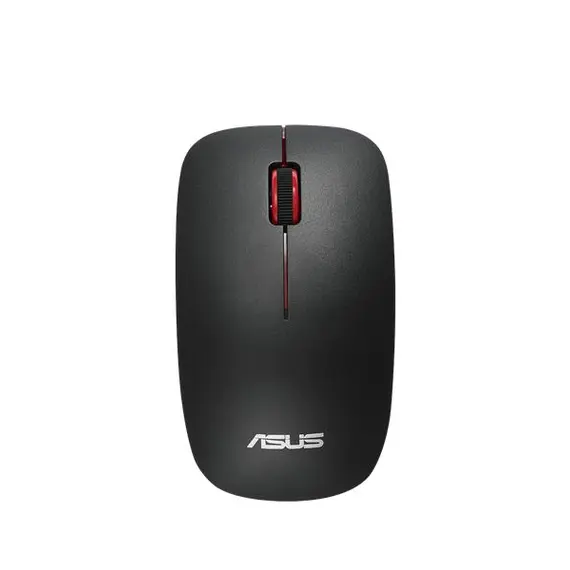 ASUS WT300 - Mouse, Ambidextrous, RF Wireless, Optical ,1600 DPI, Black Red
