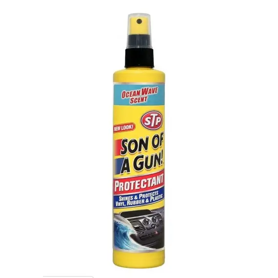 STP Son Of A Gun Soap Ocean Wave Protectant Multi Purpose Dashboard Car Cleaner Restorer 295ml