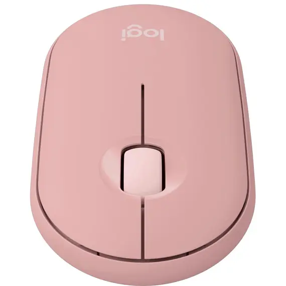 Logitech Pebble 2 M350s - Mouse, Ambidextrous, RF Wireless + Bluetooth, Optical, 4000DPI, Pink, image 3