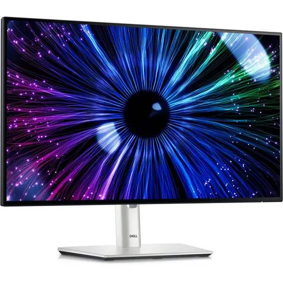DELL UltraSharp U2424HE - 23.8" Monitor, Full HD, IPS, Black, Silver