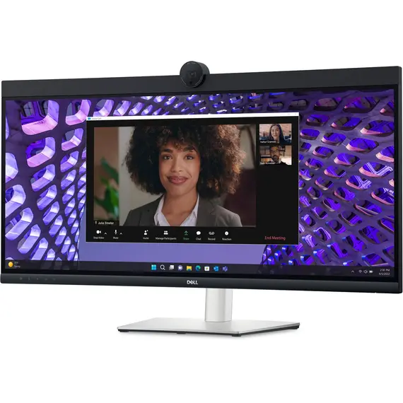 DELL P Series P3424WEB - 34.1" Monitor, 4K Ultra HD, LED, Black
