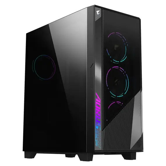 Gigabyte GB-AC500G ST - Gaming PC Case, Midi Tower, Black