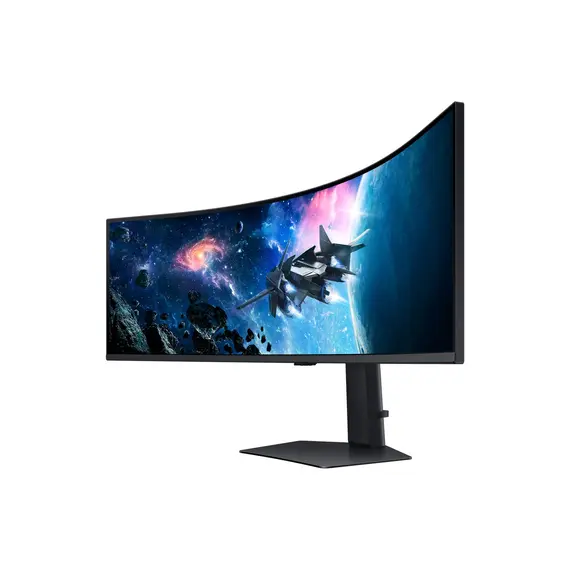 Samsung Oddysey G9 - 49" Monitor, Dual QHD, LED, VA, Black, 4 image