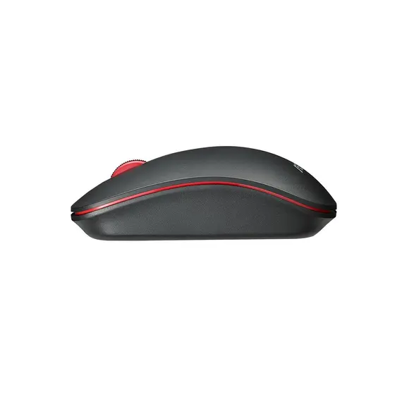 ASUS WT300 - Mouse, Office, Ambidextrous, RF Wireless, Optical, 1600DPI, Black+Red, image 3