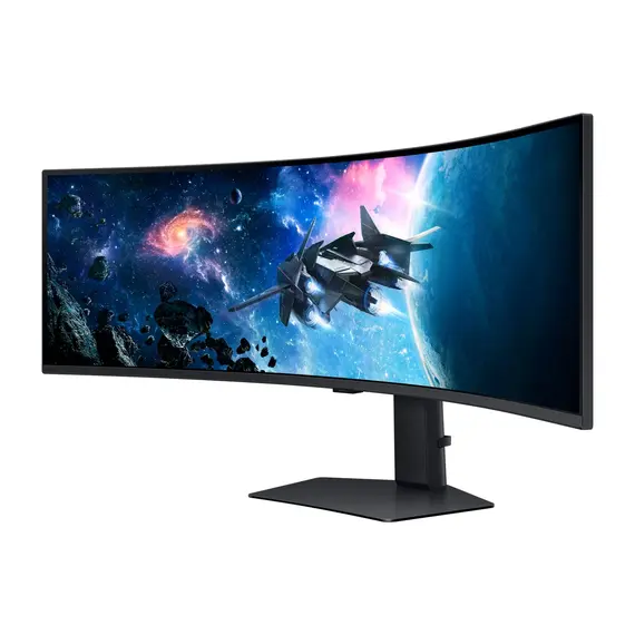Samsung Oddysey G9 - 49" Monitor, Dual QHD, LED, VA, Black, 2 image
