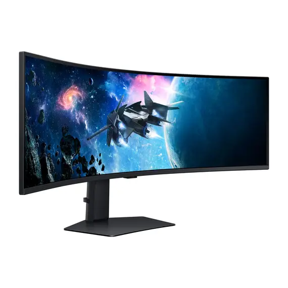 Samsung Oddysey G9 - 49" Monitor, Dual QHD, LED, VA, Black, 3 image
