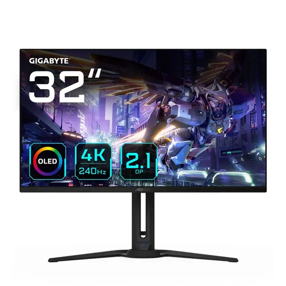 GIGABYTE AORUS FO32U2P - 32” Gaming Monitor, OLED, 240Hz, 4K UHD