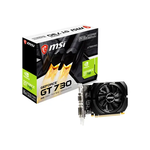 MSI GeForce GT 730 - Video Card, NVIDIA, 4GB, GDDR3