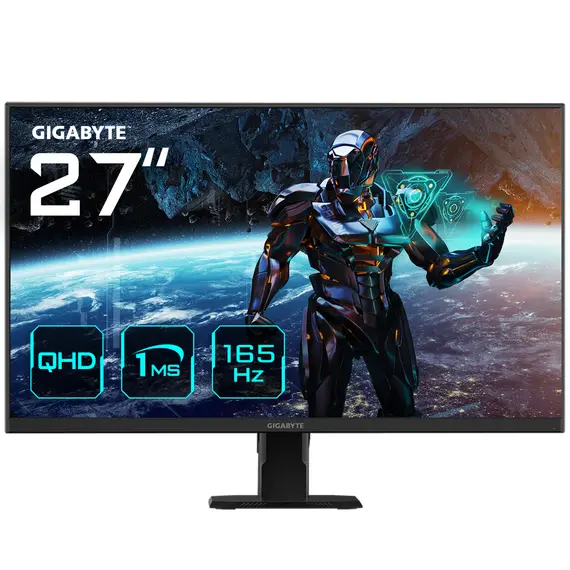 GIGABYTE GS27Q - 27" Gaming Monitor, IPS, QHD, 170Hz, Black