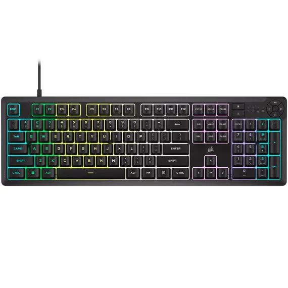 Corsair K55 CORE RGB - Gaming Keyboard, Black