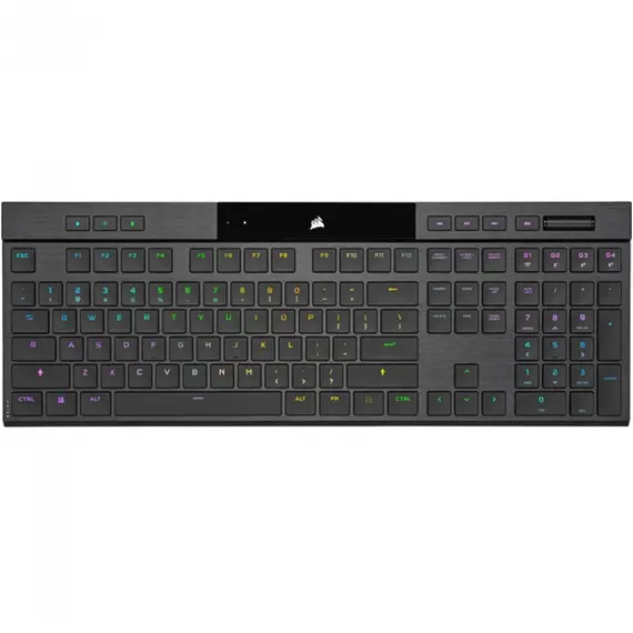Corsair K100 AIR - Wireless Gaming Keyboard, Mechanical, RGB, Grey