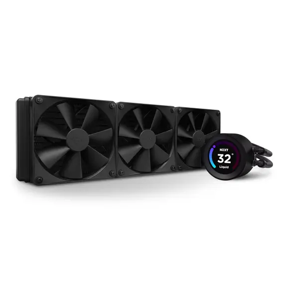 NZXT Kraken Elite 360 - Processor All-in-one Liquid Cooler, 12cm, 1 pc(s), Black