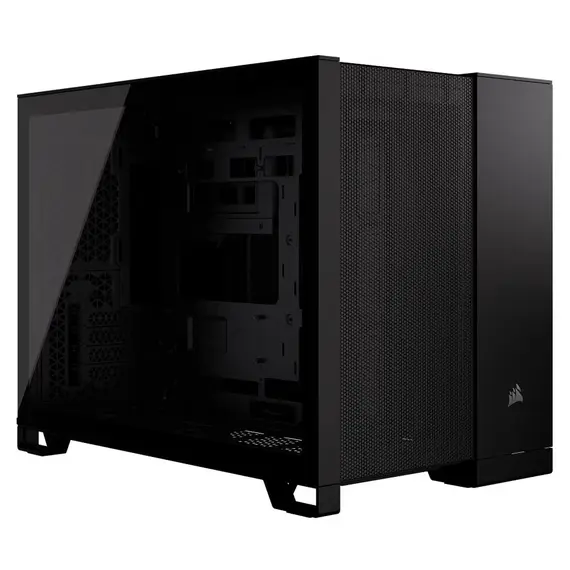 Corsair 2500D - Gaming PC Case, Airflow, Tempered Glass, Mid-Tower, Black