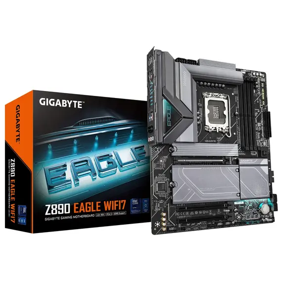GIGABYTE Z890 EAGLE WIFI7 - Motherboard, Intel Core Ultra (Series 2) CPUs, ATX