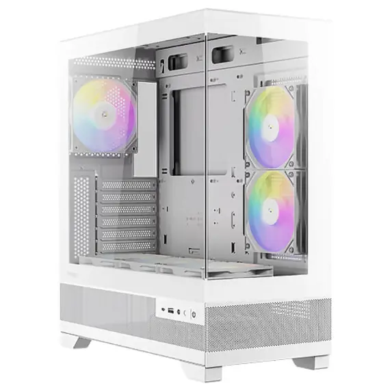 Antec CX700 RGB - Gaming PC Case, Midi Tower, White