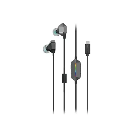 Lenovo Legion E510 - Headphones, Wired, In-ear, Gaming, USB Type-C, Grey