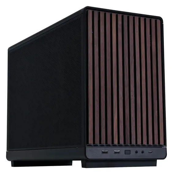 Lian-Li A3 - PC Case, Black, Wood