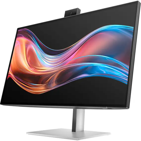 HP Series 7 Pro - 27" Conferencing Monitor, 4K Ultra HD, IPS Black, Silver, 2 image