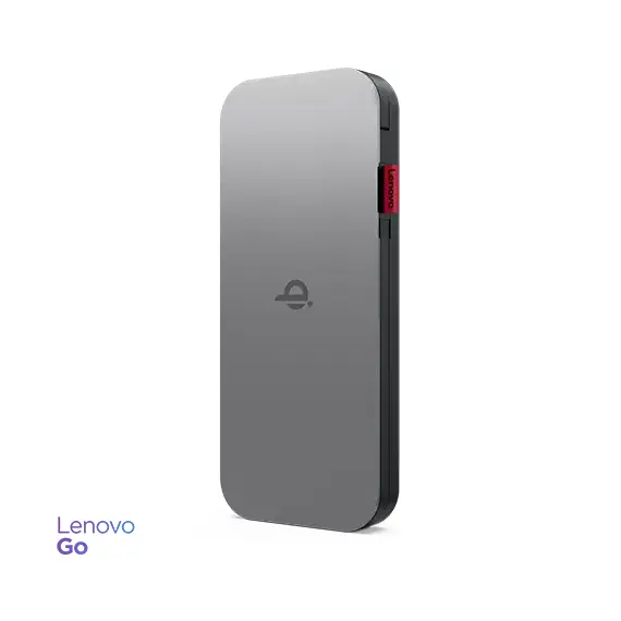 Lenovo GOG0A3LG1WWW - Power Bank, 10000mAh, Lithium Polymer (LiPo), Wireless Charging, Grey,, 2 image
