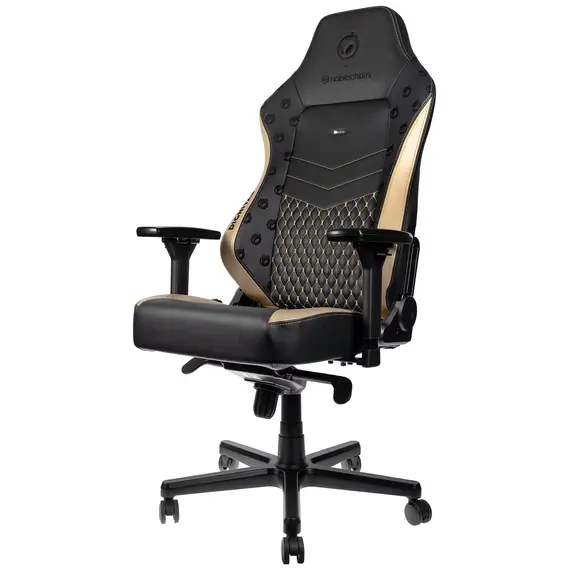 Noblechairs HERO Dignitasa Edition - Gaming Chair, Black + Gold