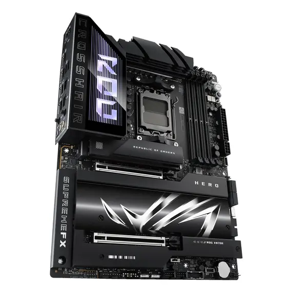 ASUS ROG CROSSHAIR X870E HERO AMD X870E Zócalo AM5 ATX, 90MB1IE0-M0EAY0, 6 image