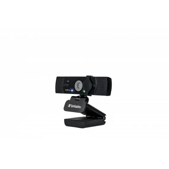 Verbatim 49580 - Webcam, 3840x2160 pixels, USB 2.0, Black, 2 image