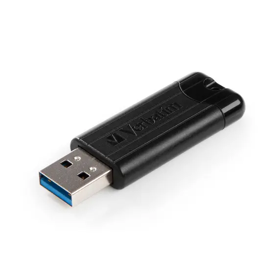 Verbatim PinStripe 3.0 - 256GB USB 3.0 Drive, Black, 2 image