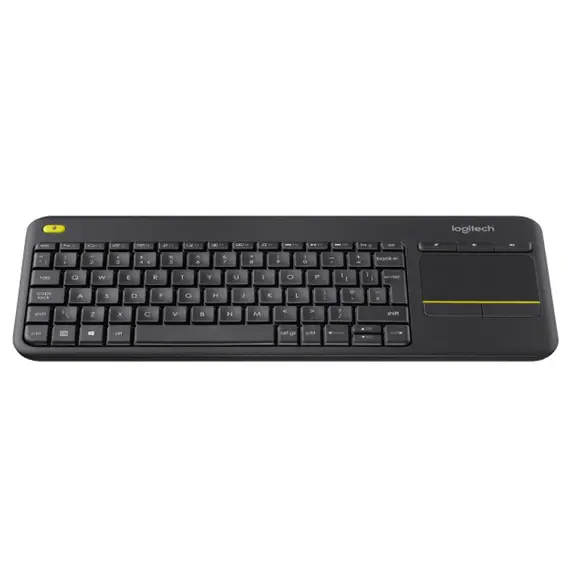 Logitech K400 Plus - Wireless Touch Keyboard, Black, image 2