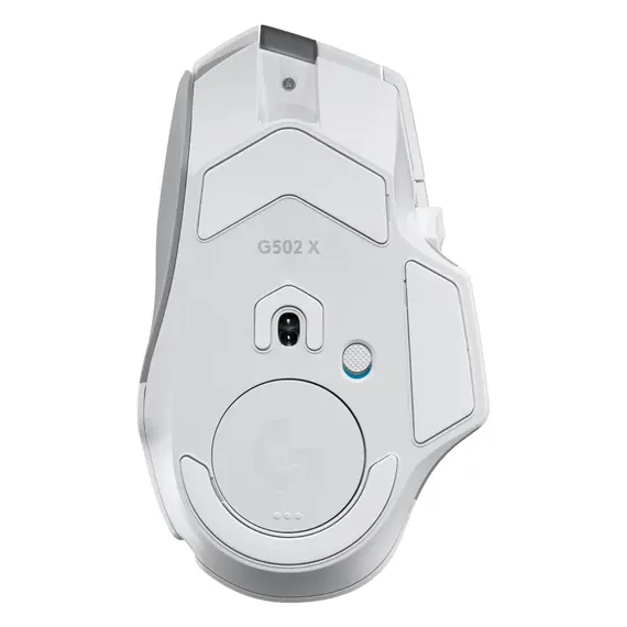 Logitech G G502 x Plus - Gaming Mouse, Right-hand, Bluetooth, Laser, 25600 DPI, White, image 3