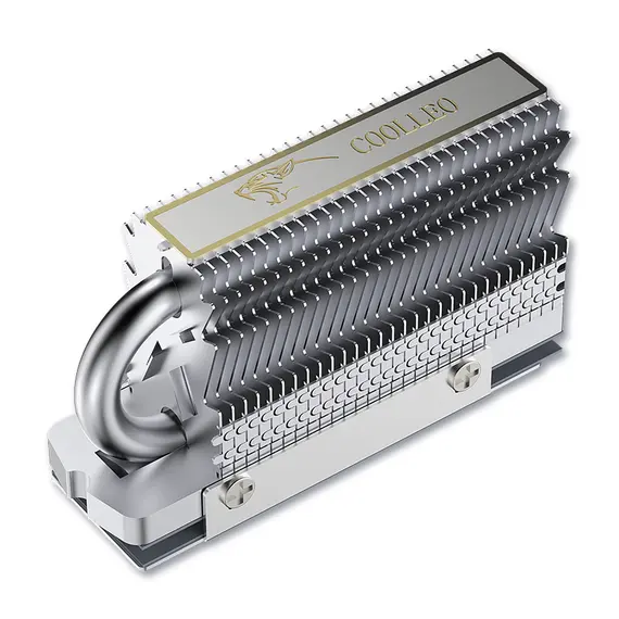 Coolleo CL-V1SSD - SSD Cooler, Aluminium