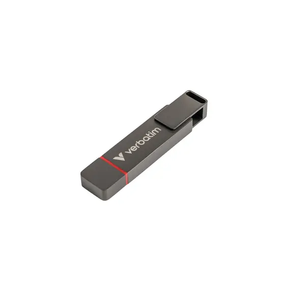 Verbatim Dual QuickStick - 1 TB USB Flash Drive, USB Type-A / USB Type-C 3.2 Gen 1 (3.1 Gen 1), Grey, 2 image