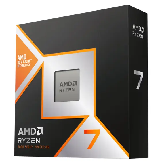 AMD Ryzen 7 9800X3D - CPU, 4.7GHz, 104MB, L2 & L3, Box