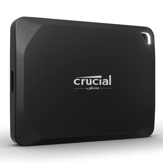 Crucial X10 Pro - 2TB Portable SSD, USB Type-C, USB 3.2 Gen 2x2, Black