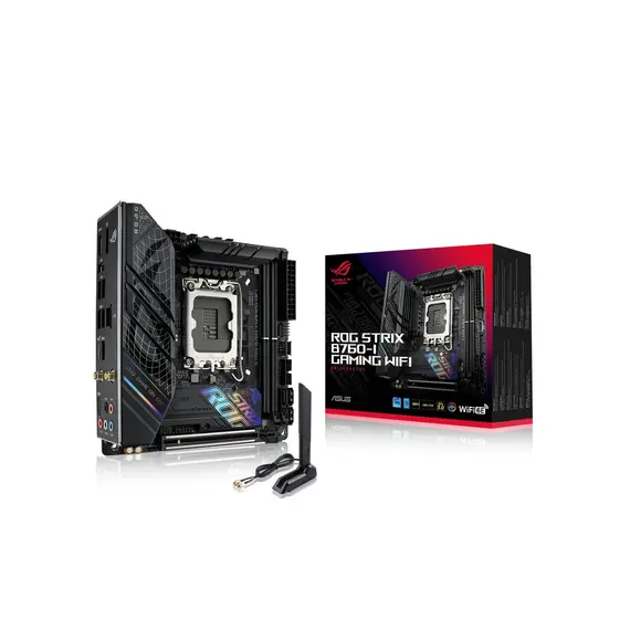 ASUS ROG STRIX B760-I GAMING WIFI - Motherboard, Intel B760, LGA 1700, mini ITX