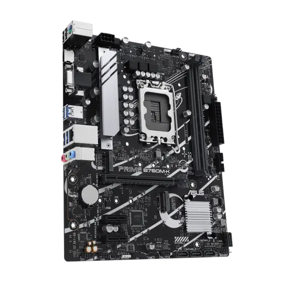 ASUS PRIME B760M-K - Motherboard, Intel B760, LGA 1700, micro ATX, 2 image