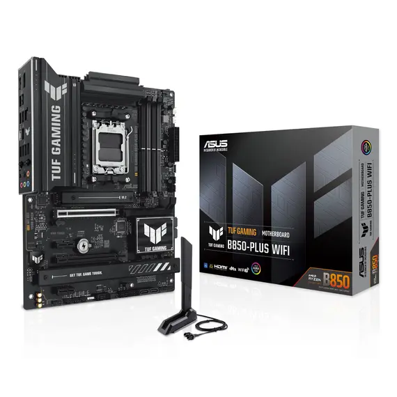 ASUS TUF GAMING B850-PLUS WIFI - Motherboard, AMD B850, Socket AM5, ATX