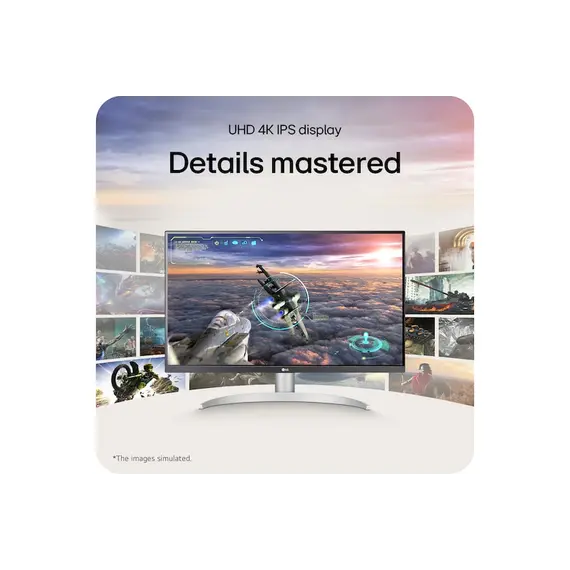 LG 27UP650K-W - 27", Monitor, 4K Ultra HD, IPS, White, 11 image