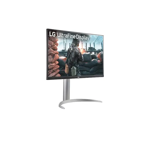 LG 27UP650K-W - 27", Monitor, 4K Ultra HD, IPS, White, 3 image