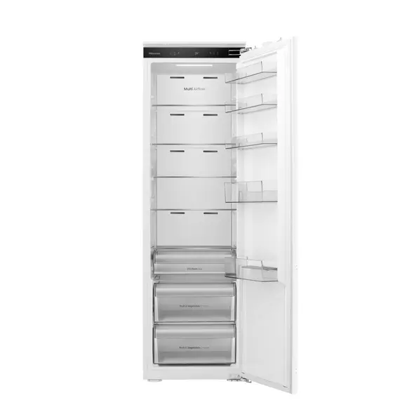 Hisense RL3B303SEWE1 Built-In Integrated Refrigerator - 301 L, E, 1772 mm, White, 1YR